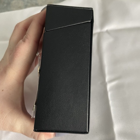 YSL BEAUTE Black Magnetic Brush Makeup Box Gold Logo YVES Saint Laurent NEW - Picture 8 of 12